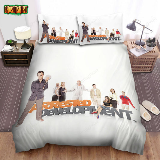 Arrested Development (2003–2019) Movie Poster Ver 5 Bed Sheets Duvet Cover Bedding Set