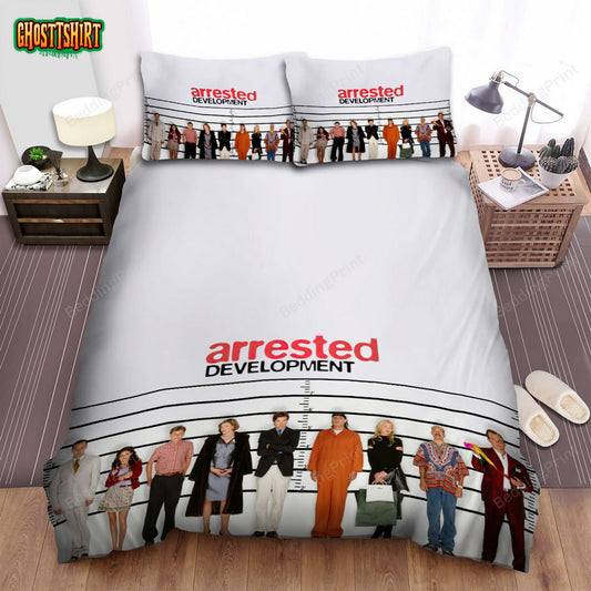 Arrested Development (2003–2019) Movie Poster Ver 6 Bed Sheets Duvet Cover Bedding Set