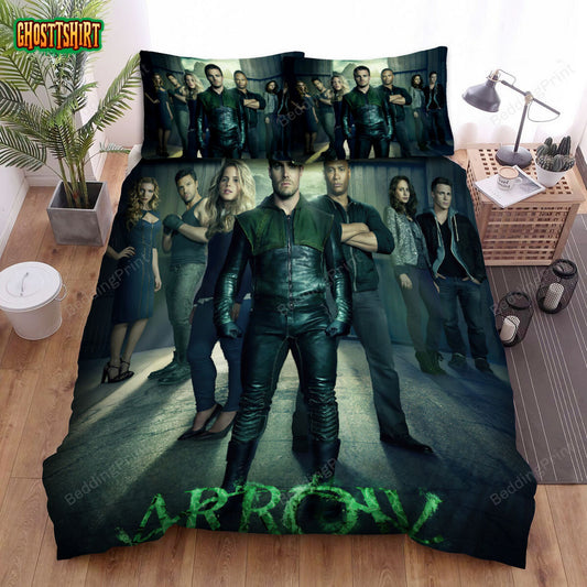 Arrow (2012–2020) Movie Poster 5 Bed Sheets Duvet Cover Bedding Set