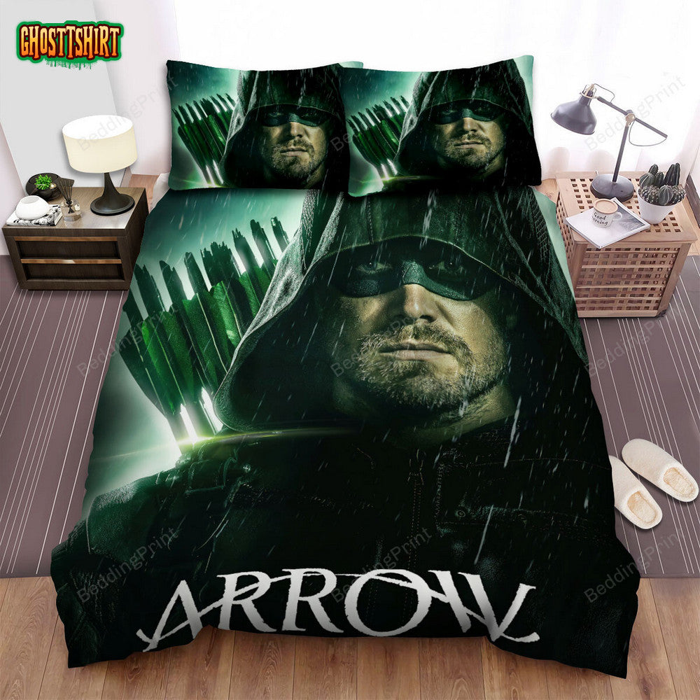 Arrow (2012–2020) Season 8 Poster Bed Sheets Duvet Cover Bedding Set