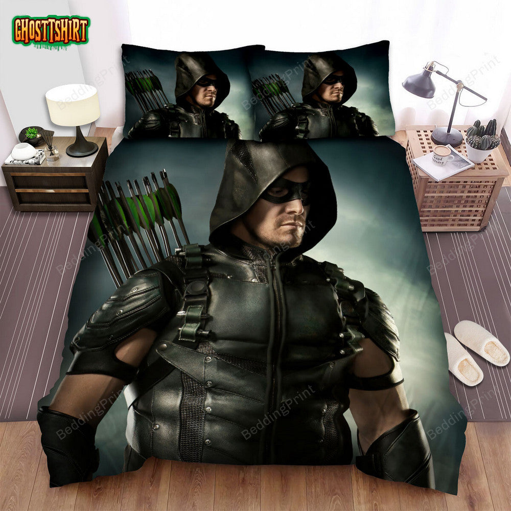 Arrow (2012–2020) Season 8 Poster Theme Bed Sheets Duvet Cover Bedding Set