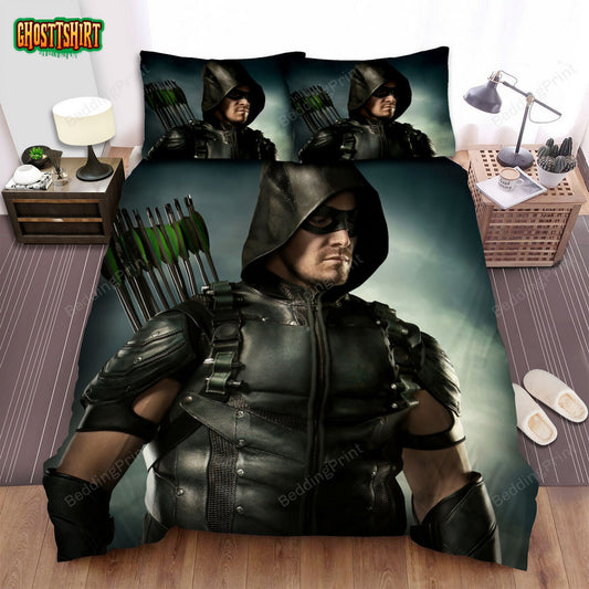 Arrow (2012–2020) Season 8 Poster Theme Bed Sheets Duvet Cover Bedding Set