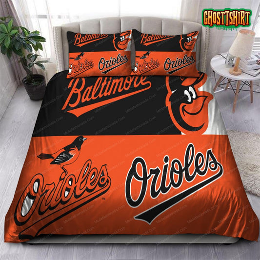 Art Baltimore Orioles Animal 53 Bedding Set