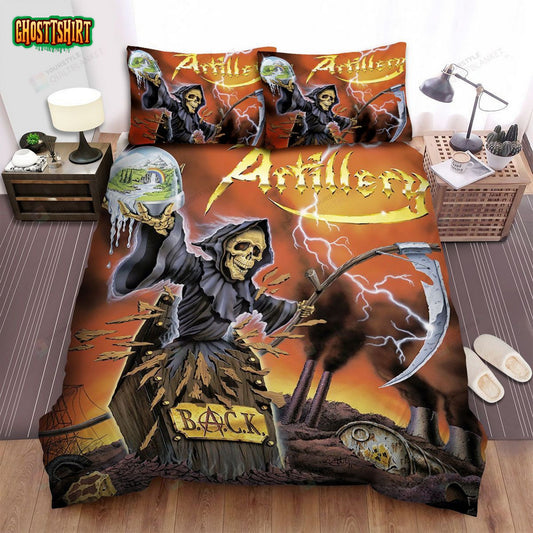 Artillery Album Cover B.A.C.K. Bed Sheets Spread Comforter Duvet Cover Bedding Set