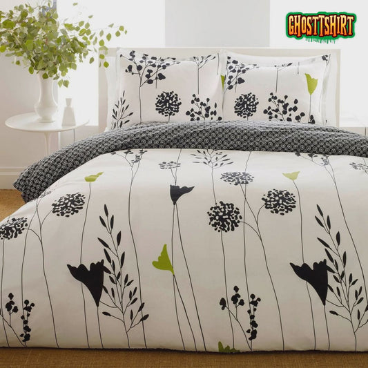 Asian Lily Bed Sheets Duvet Cover Bedding Set