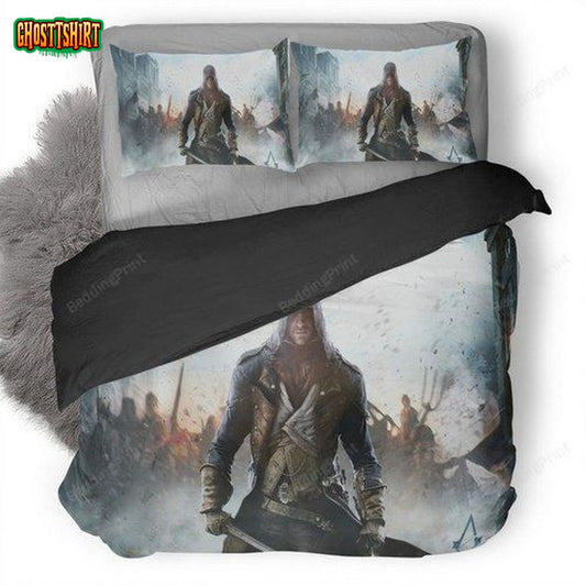 Assassin'S Creed Unity #5 3D Duvet Cover Bedding Set
