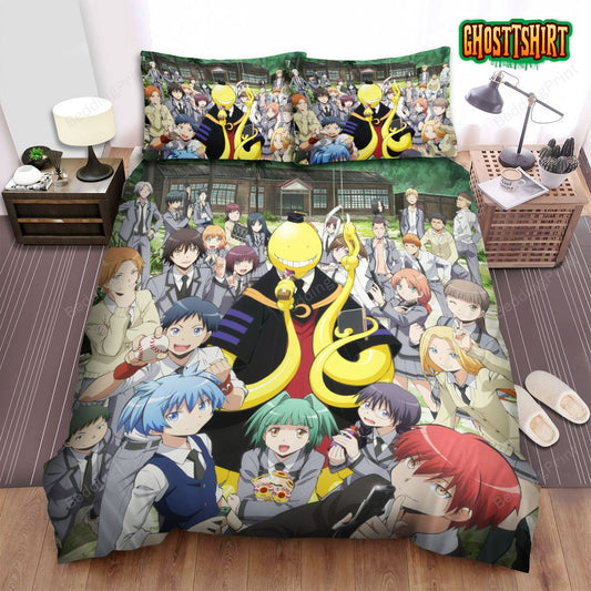 Assassination Classroom Bed Sheets Duvet Cover Bedding Set