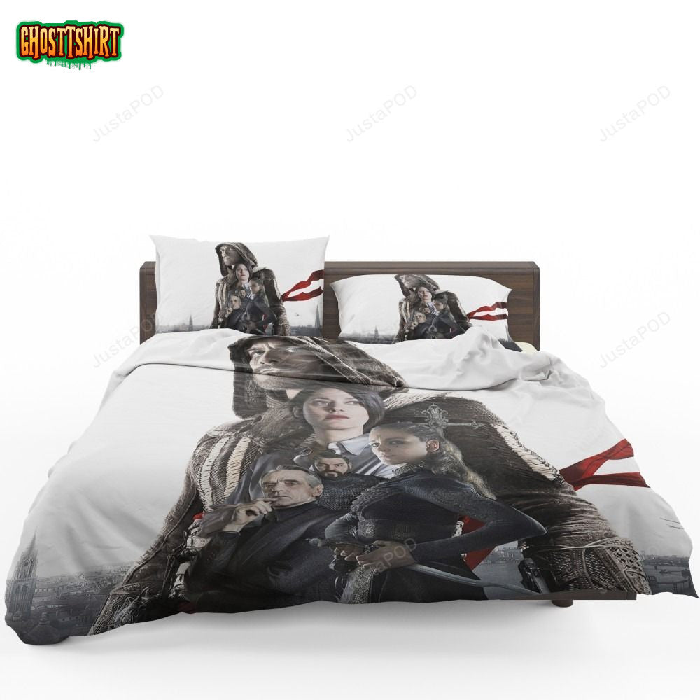 Assassins Creed Movie Michael Fassbender Cal Lynch Aguilar Marion Cotillard Bedding Set