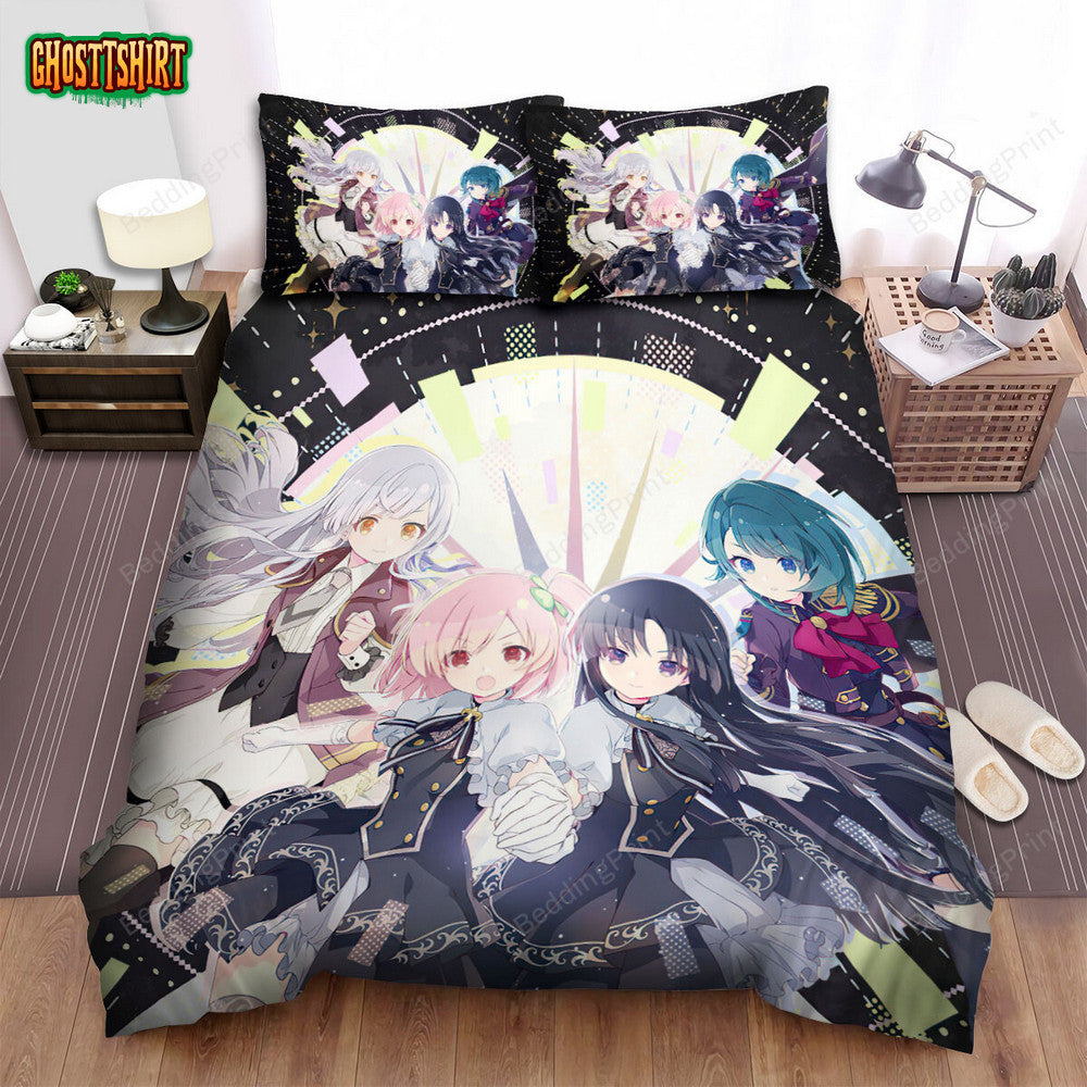 Assault Lily Last Bullet Anime Poster Bed Sheets Spread Duvet Cover Bedding Set