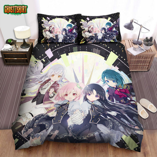 Assault Lily Last Bullet Anime Poster Bed Sheets Spread Duvet Cover Bedding Set