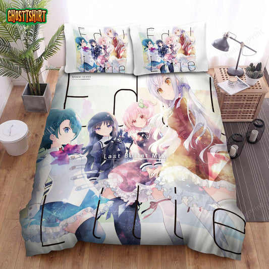 Assault Lily Last Bullet Mix Poster Bed Sheets Spread Duvet Cover Bedding Set