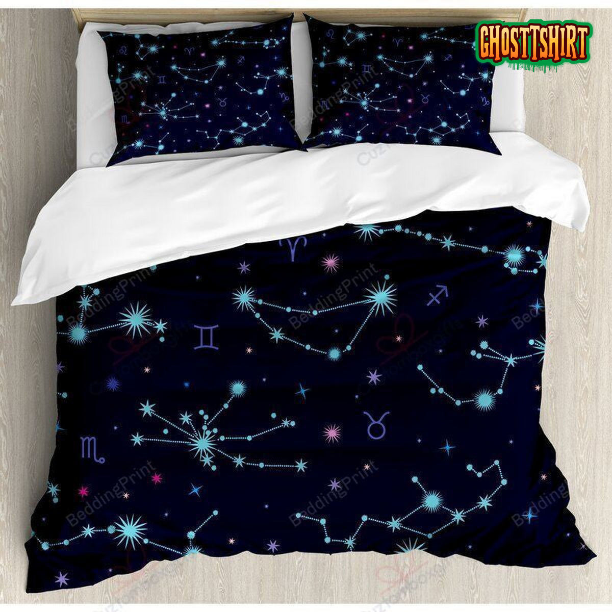 Astronomy Black Bedding Set