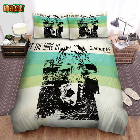 At The Drive-In Band Diamanté Album Cover Bed Sheets Duvet Cover Bedding Set