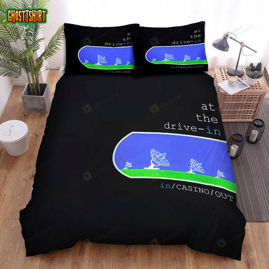At The Drive-In Band InCasinoOut Album Cover Bed Sheets Spread Comforter Duvet Cover Bedding Set