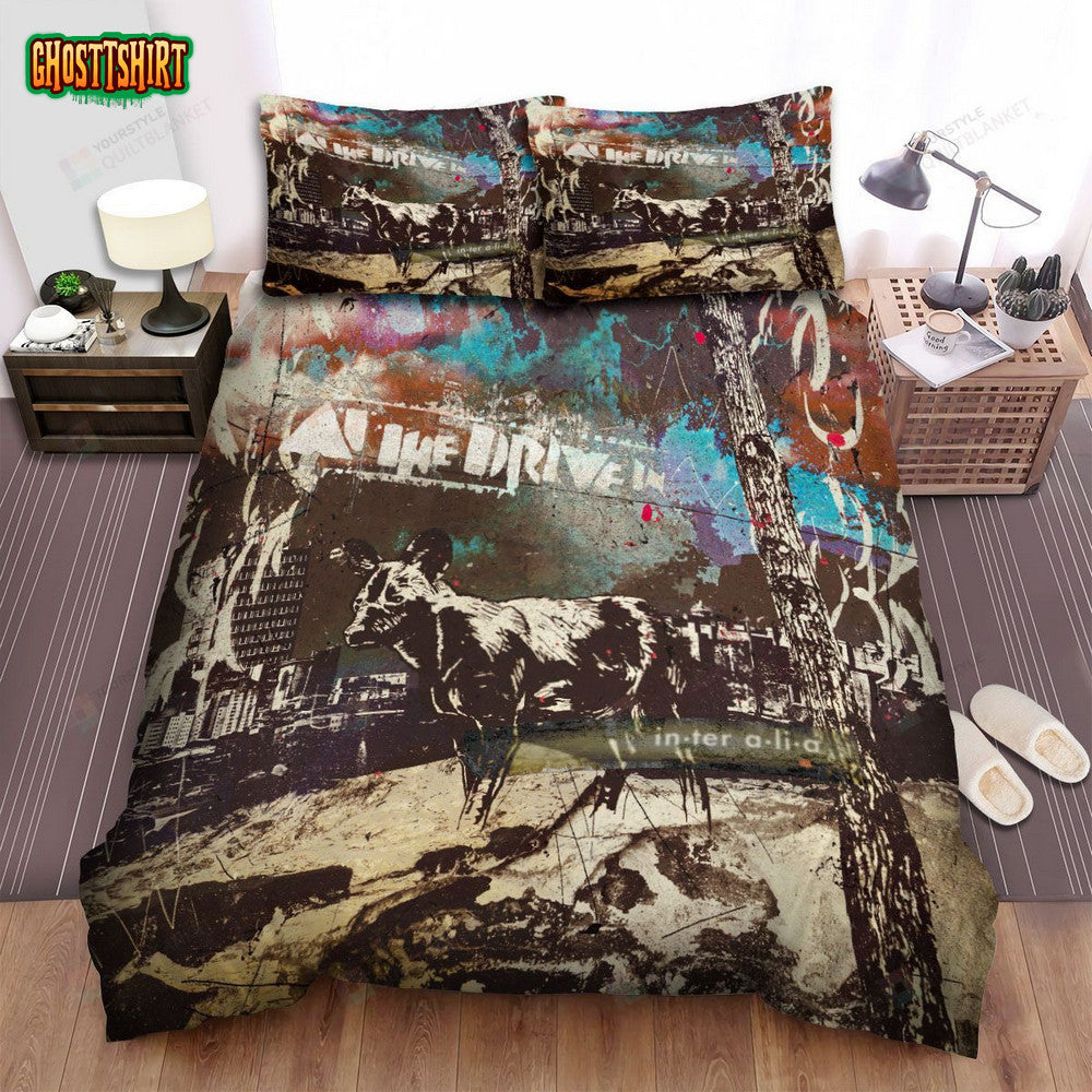 At The Drive-In Band Inter Alia Album Cover Bed Sheets Spread Comforter Duvet Cover Bedding Set