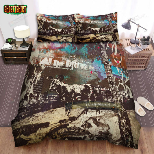 At The Drive-In Band Inter Alia Album Cover Bed Sheets Spread Comforter Duvet Cover Bedding Set