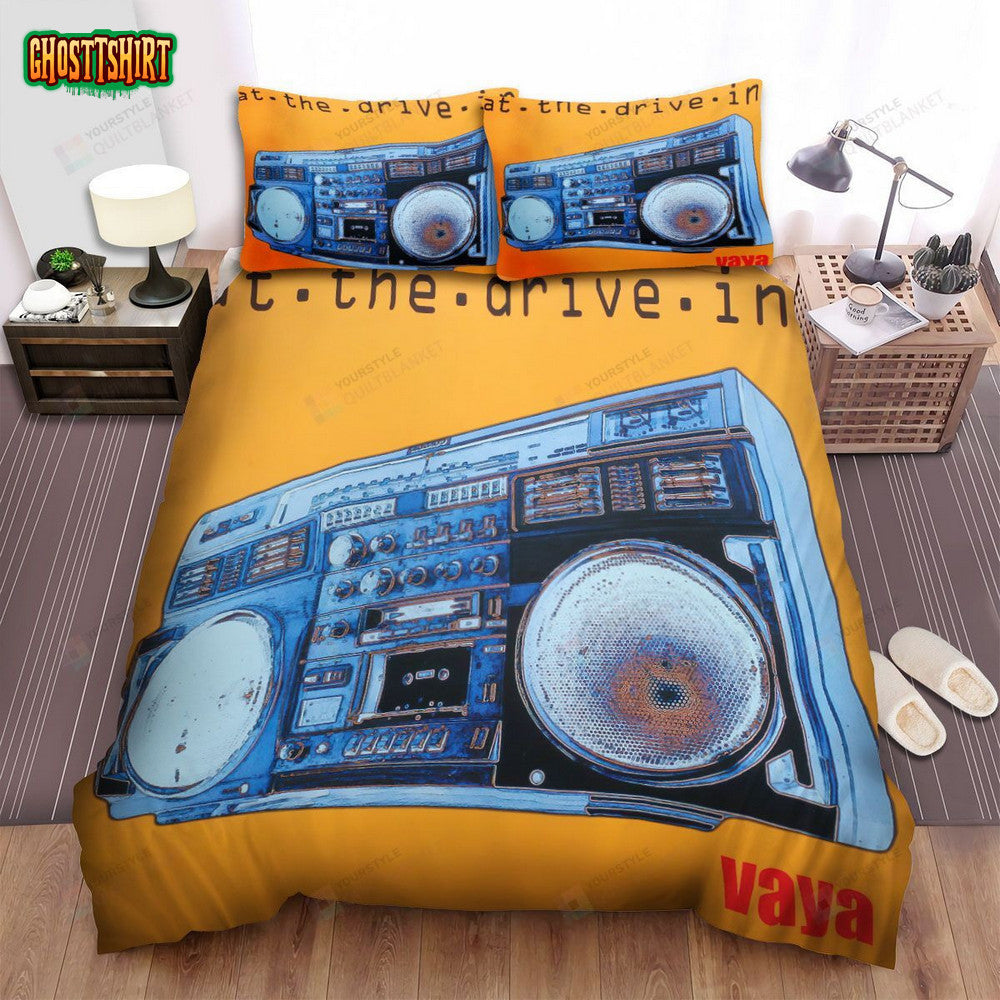 At The Drive-In Band Vaya Album Cover Bed Sheets Spread Comforter Duvet Cover Bedding Set
