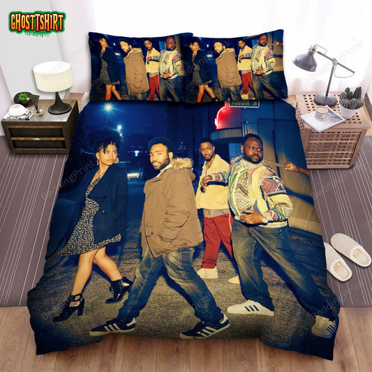 Atlanta (2016) Main Actors Poster Bed Sheets Duvet Cover Bedding Set