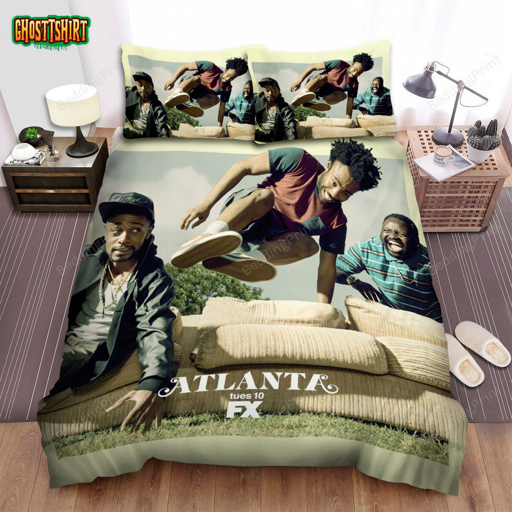 Atlanta (2016) Movie Poster Ver 3 Bed Sheets Duvet Cover Bedding Set