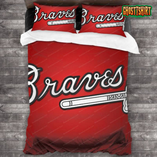 Atlanta Braves Baseball Sport 19 Bedding Set