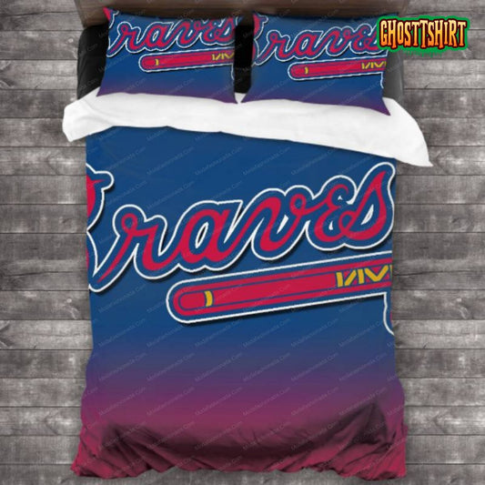 Atlanta Braves Baseball Sport 7 Bedding Set