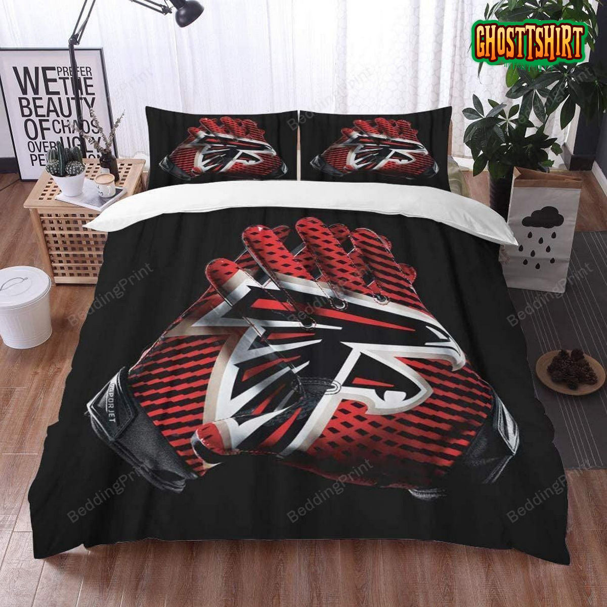 Atlanta Falcons Glove Bedding Set