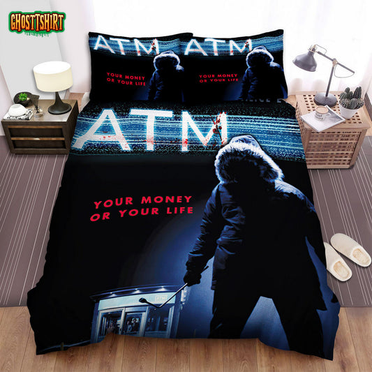 Atm (I) Poster 2 Bed Sheets Spread Comforter Duvet Cover Bedding Set