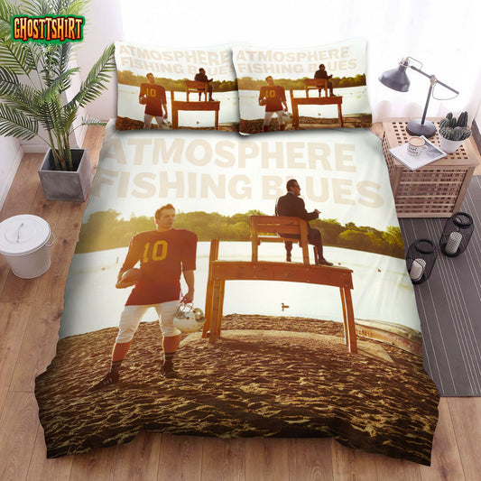 Atmosphere Fishing Blues Album Cover Bed Sheets Spread Comforter Duvet Cover Bedding Set
