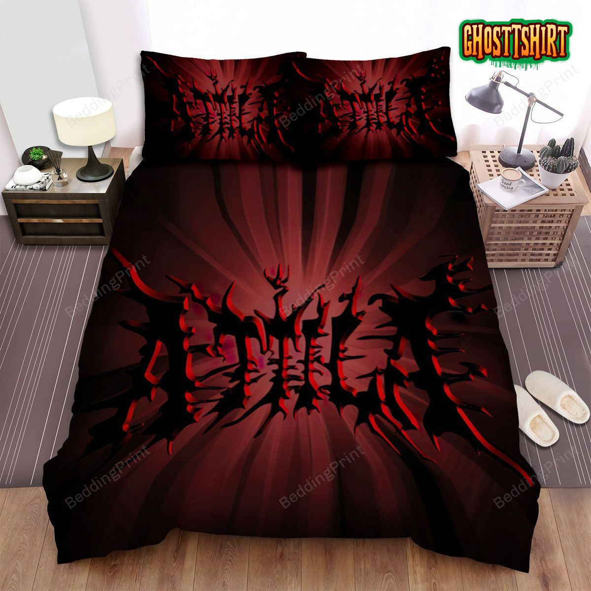 Attila Art Print Bed Sheets Duvet Cover Bedding Set