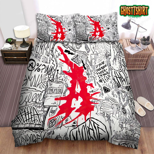 Attila Fan Art Bed Sheets Duvet Cover Bedding Set