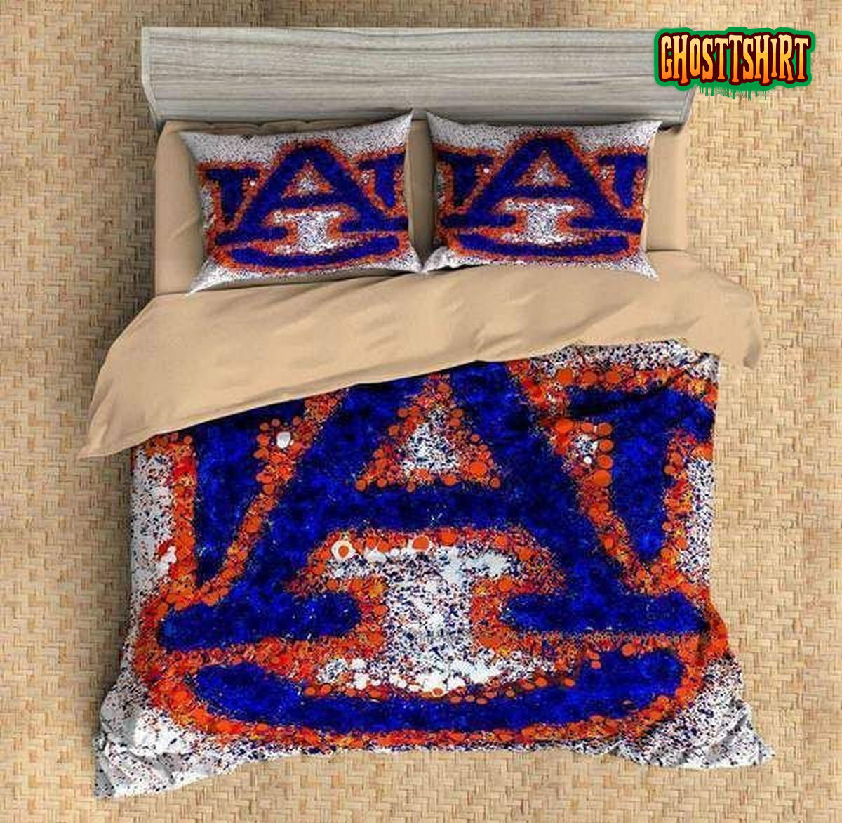 Auburn Tigers Football League Duvet Cover Bedding Set