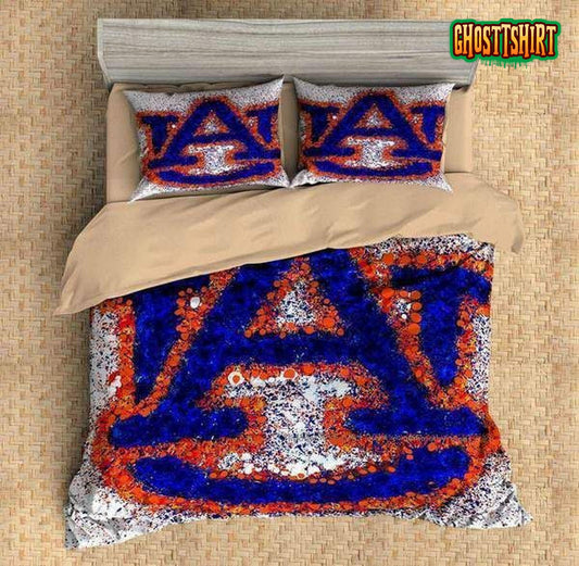Auburn Tigers Football League Duvet Cover Bedding Set