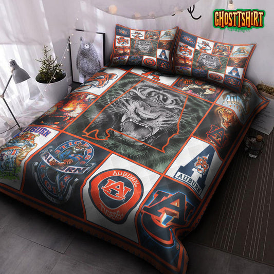Auburn Tigers V1 Bedding Set