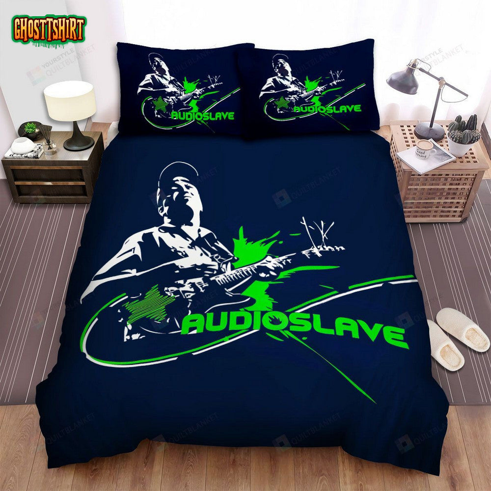Audioslave Music Band Artwork Bed Sheets Spread Comforter Duvet Cover Bedding Set
