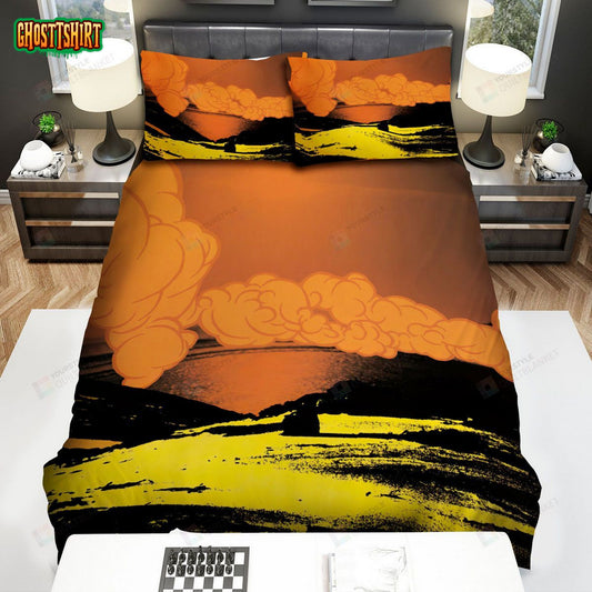 Australasia Album Pelican Bed Sheets Spread Comforter Duvet Cover Bedding Set