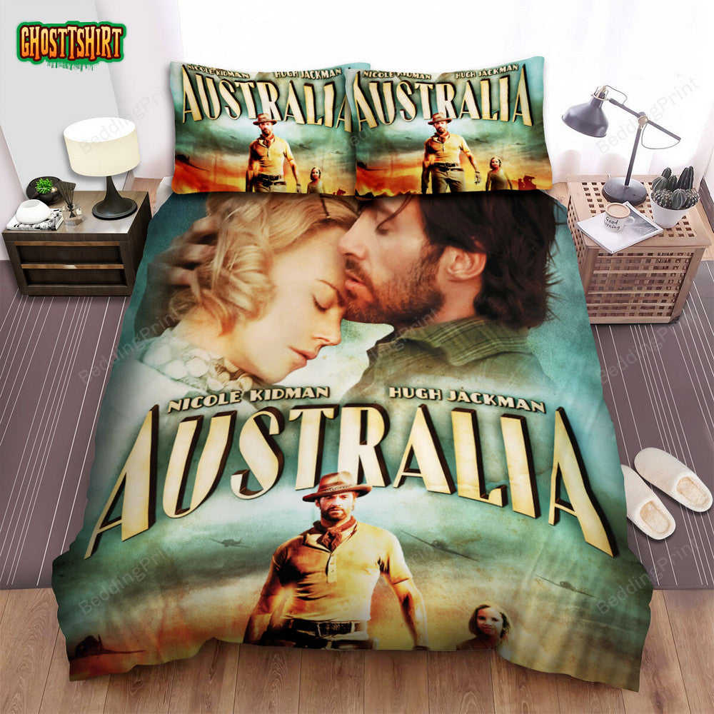 Australia (2008) Movie Poster Ver 1 Bed Sheets Duvet Cover Bedding Set