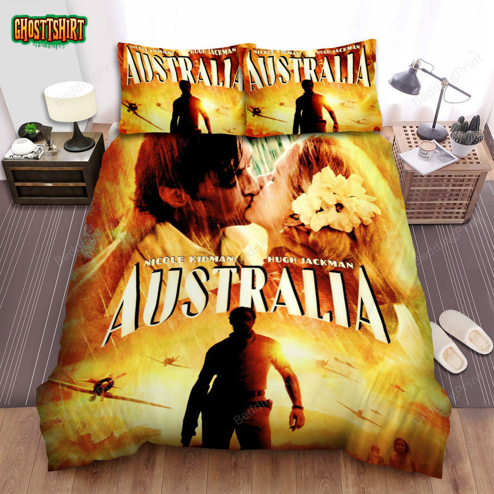 Australia (2008) Movie Poster Ver 2 Bed Sheets Duvet Cover Bedding Set
