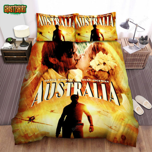 Australia (2008) Movie Poster Ver 2 Bed Sheets Duvet Cover Bedding Set