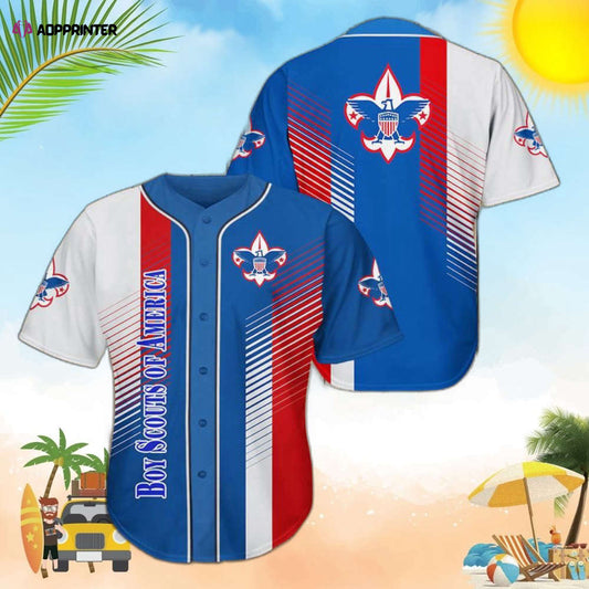 Authentic Boy Scouts of America Baseball Jersey - Limited Edition - Aopprinter