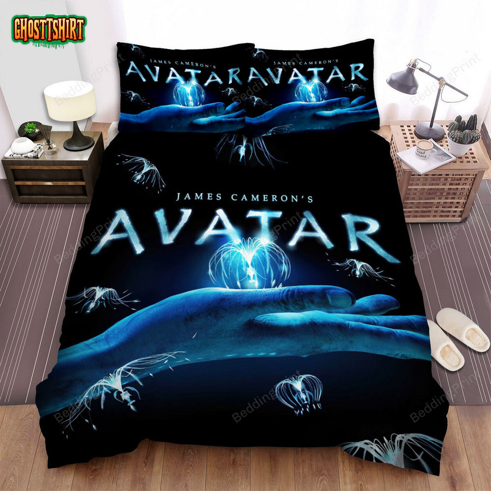 Avatar (2009) Movie Poster 2 Bed Sheets Duvet Cover Bedding Set