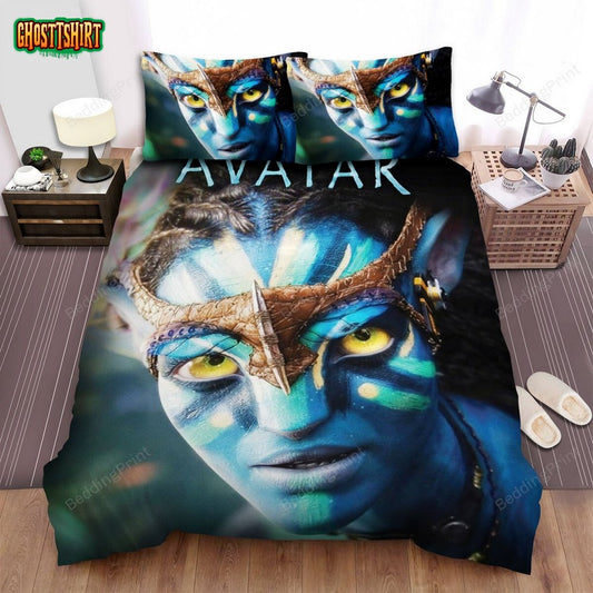 Avatar (2009) Movie Poster Artwork 2 Bed Sheets Duvet Cover Bedding Set