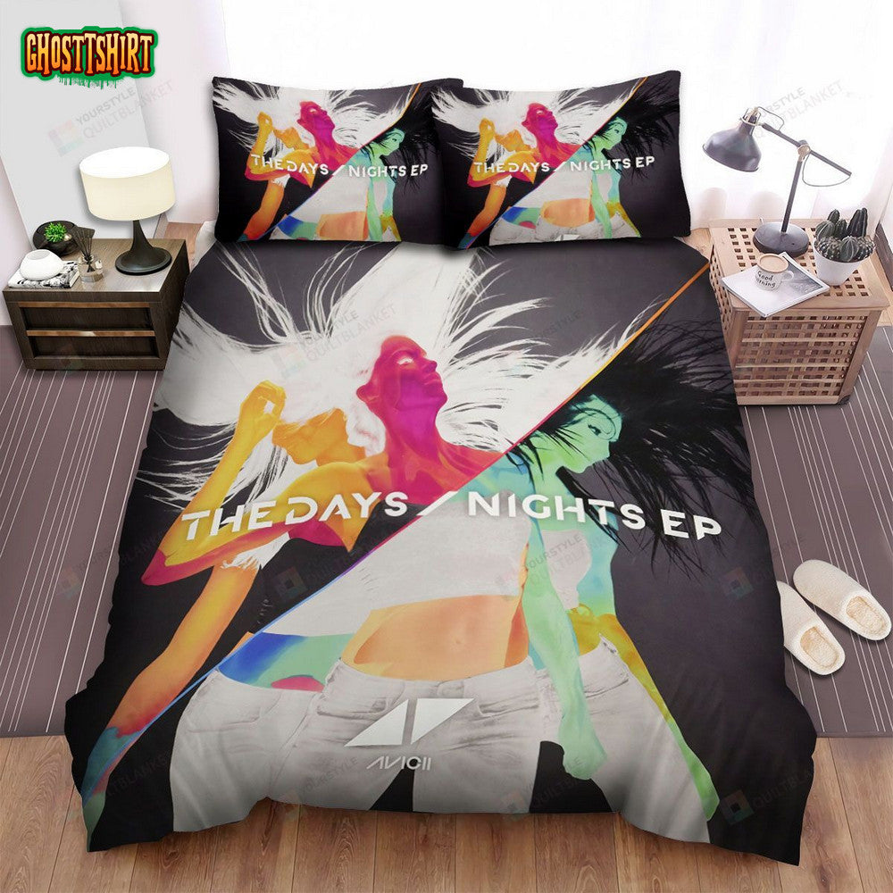 Avicii Album Cover The DaysNights Bed Sheets Spread Comforter Duvet Cover Bedding Set