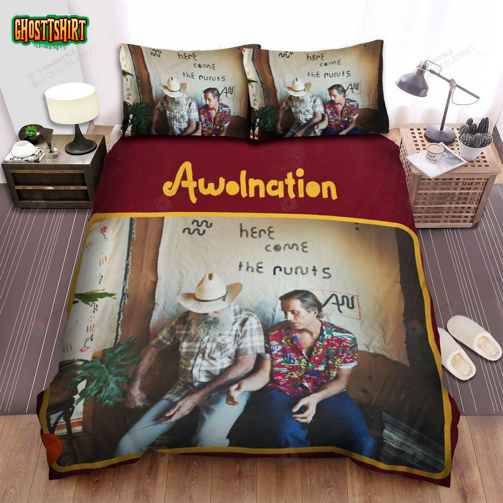 Awolnation Here Come The Runts Album Music Bed Sheets Spread Comforter Duvet Cover Bedding Set