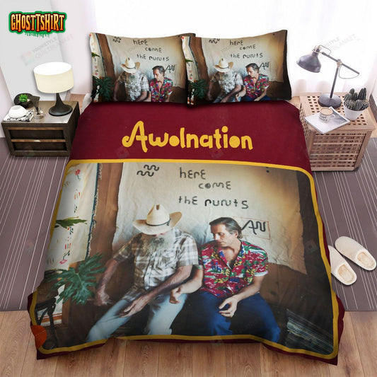 Awolnation Here Come The Runts Album Music Bed Sheets Spread Comforter Duvet Cover Bedding Set