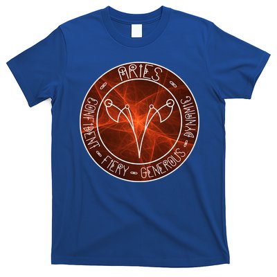 Aries Zodiac Astrology Symbol And Qualities Gift T-Shirt