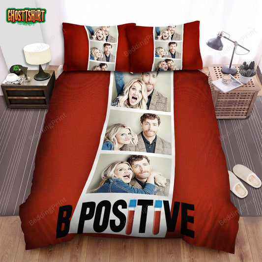 B Positive Movie Poster 1 Bed Sheets Duvet Cover Bedding Set