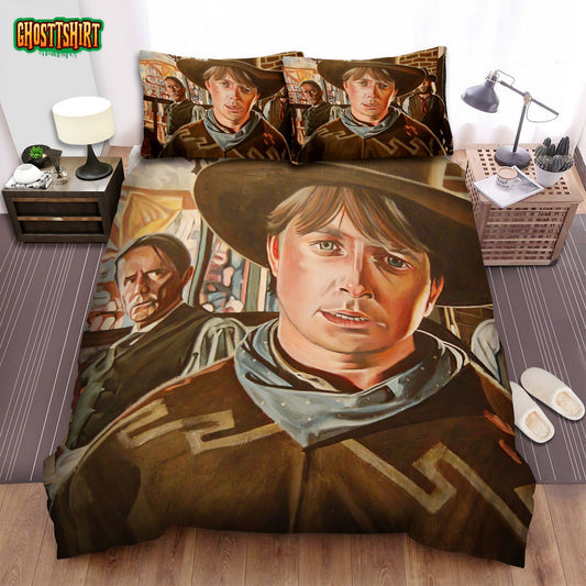 Back To The Future Part Iii Movie Art 5 Bed Sheets Spread Comforter Duvet Cover Bedding Set