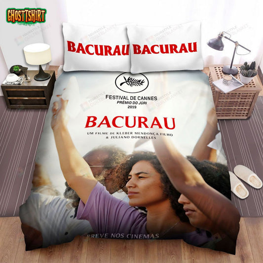 Bacurau Festival De Cannes 2019 Movie Poster Bed Sheets Spread Comforter Duvet Cover Bedding Set