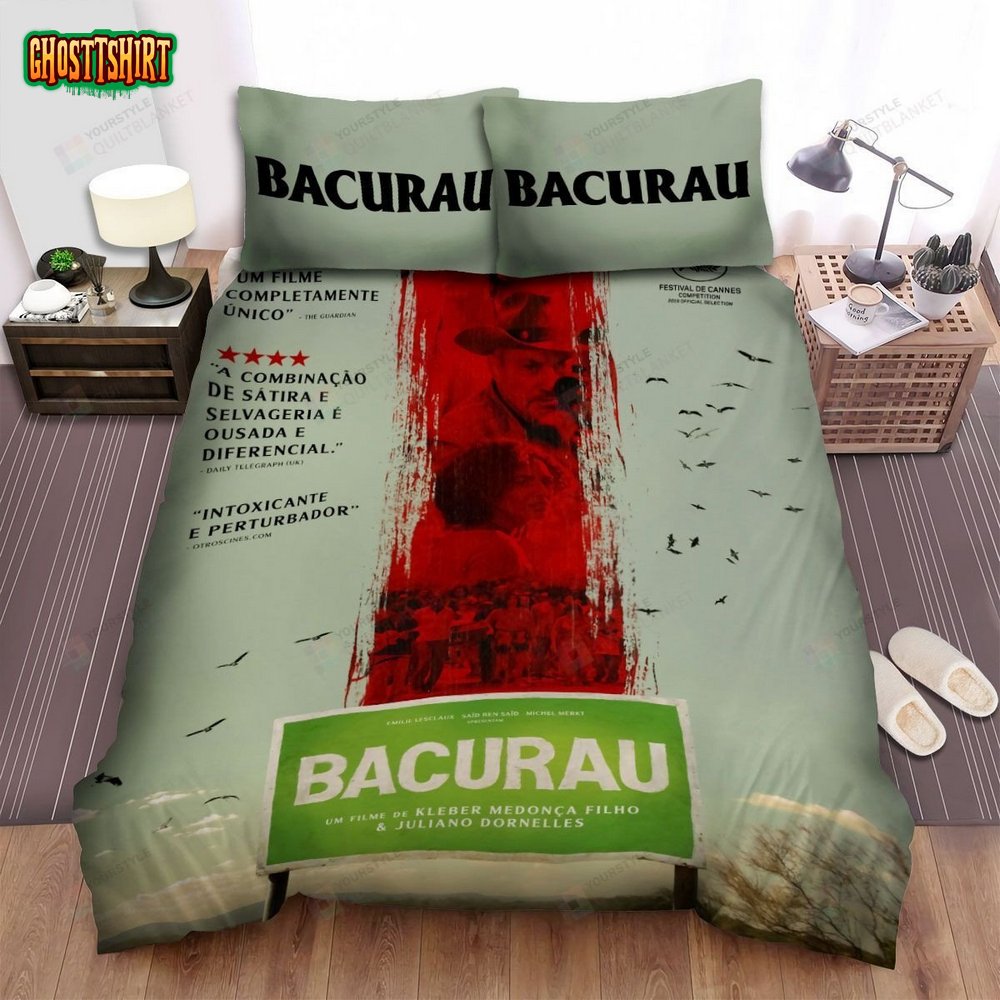 Bacurau Scene Movie Background Movie Poster Bed Sheets Spread Comforter Duvet Cover Bedding Set