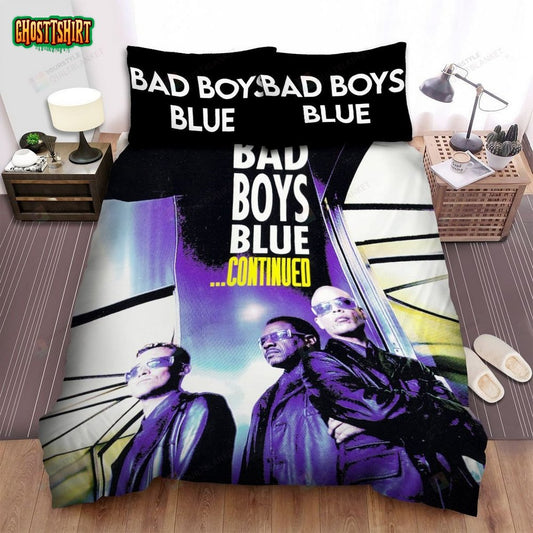 Bad Boys Blue Music ...Continued Album Bed Sheets Spread Comforter Duvet Cover Bedding Set
